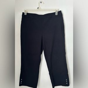 Counterparts Black Capri Pants Size 10